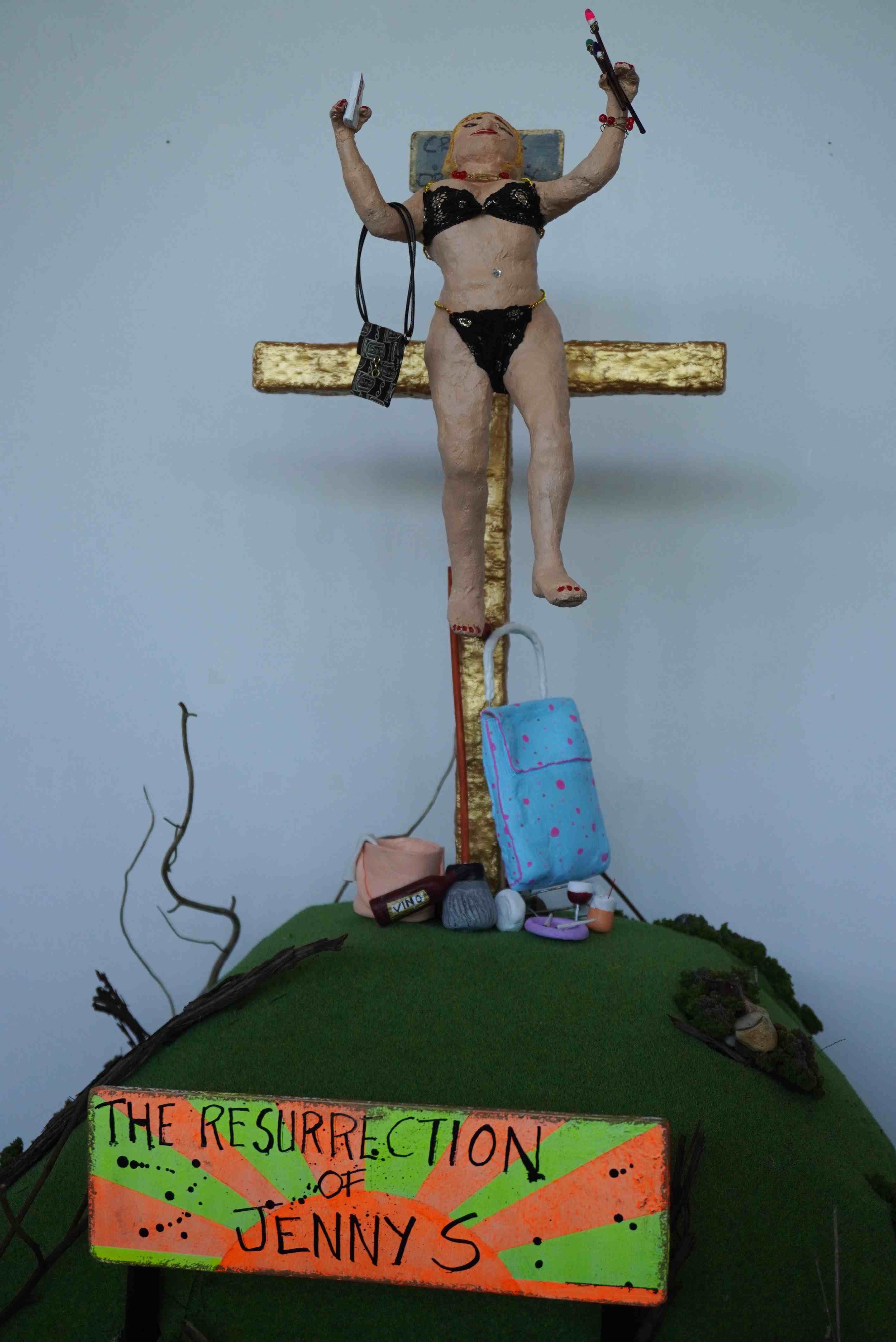 Jenny's Sculpture for her Diploma Exhibition at ECC.